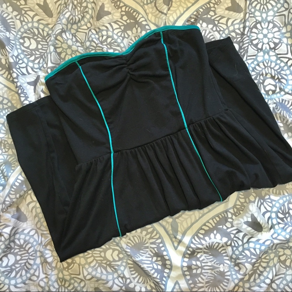 Adorable Strapless Mini Dress